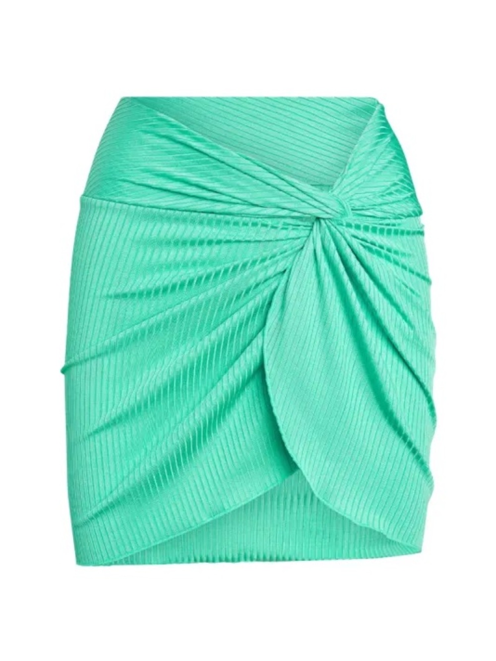 Monday Swimwear - Andros Mini Sarong Wide Rib - Turquoise Size P
